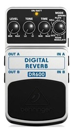 Ficha técnica e caractérísticas do produto Pedal Behringer Digital Reverb Dr600