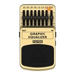 Ficha técnica e caractérísticas do produto Pedal Behringer Graphic Equalizer Eq700 para Guitarra