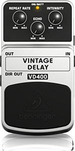 Ficha técnica e caractérísticas do produto Pedal Behringer VD400 Vintage Delay - PD1139