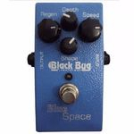 Ficha técnica e caractérísticas do produto Pedal Black Bug Guitarra Simulador Phaser Flanger Blue Space