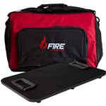 Ficha técnica e caractérísticas do produto Pedal Board Capa Bag para Pedais Pedaleira 45 X 30 Fire