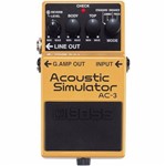 Ficha técnica e caractérísticas do produto Pedal Boss Ac-3 Acoustic Simulator P/ Guitarra Simulador de Violao