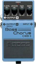 Ficha técnica e caractérísticas do produto Pedal Boss Ceb3 Bass Chorus Ceb 3 de Contra Baixo
