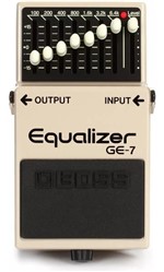 Ficha técnica e caractérísticas do produto Pedal Boss Equalizador Grafico Ge7 para Guitarra Ge-7