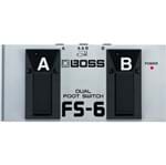 Ficha técnica e caractérísticas do produto Pedal Boss Fs 6 Dual Footswitch