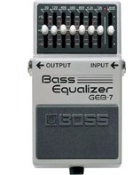 Ficha técnica e caractérísticas do produto Pedal Boss Geb7 Bass Equalizer Geb-7