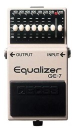 Ficha técnica e caractérísticas do produto Pedal Boss Guitarra Ge-7 Equalizador Graphic Equalizer