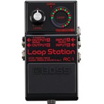 Pedal Boss Loop Station Rc-1-bk Black Edição Limitada