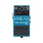 Pedal Boss PS-6 Azul para Guitarra com Efeito Harmonist