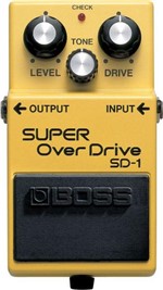 Ficha técnica e caractérísticas do produto Pedal Boss SD1 Overdrive