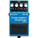 Ficha técnica e caractérísticas do produto Pedal Compressor Guitarra Boss Cs3 Compression Sustainer