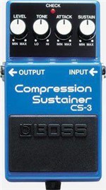 Ficha técnica e caractérísticas do produto Pedal Compressor Sustainer CS-3 BOSS
