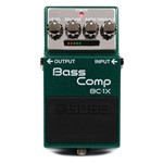 Pedal de Baixo Boss Bass Comp Bc-1x - Compressão Multi-banda com Circuito Inteligente