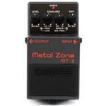 Ficha técnica e caractérísticas do produto Pedal de Distorção para Guitarra Boss MT-2 Metal Zone