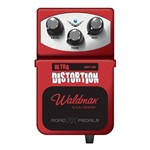Pedal de Distorção Waldman para Guitarra UDT 3R Efeito Ultra Distortion