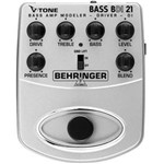 Ficha técnica e caractérísticas do produto Pedal de Efeito Behringer BDI21 V-Tone Bass Driver