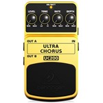 Ficha técnica e caractérísticas do produto Pedal de Efeito Behringer Ultra Chorus UC200 para Guitarra