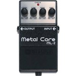 Pedal de Efeito Boss Metal Core Ml2 Distorção para Guitarra