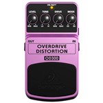 Ficha técnica e caractérísticas do produto Pedal de Efeito para Guitarra Behringer Overdrive Distortion OD300