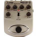 Ficha técnica e caractérísticas do produto Pedal de Efeitos Behringer V-Tone Bass BDI21 Driver DI