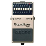Ficha técnica e caractérísticas do produto Pedal de Guitarra Boss GE-7 - Equalizer
