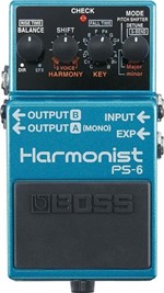 Ficha técnica e caractérísticas do produto Pedal de Guitarra Boss Harmonist PS 6