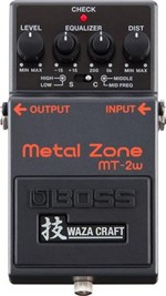Ficha técnica e caractérísticas do produto Pedal de Guitarra Boss Mt-2w Metal Zone Waza Craft Mt2w