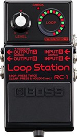 Ficha técnica e caractérísticas do produto Pedal De Guitarra Rc-1 Bk Loop Station Boss