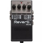 Ficha técnica e caractérísticas do produto Pedal Digital Reverb Boss Rv-6 para Guitarra