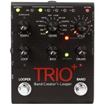 Ficha técnica e caractérísticas do produto Pedal Digitech Trio Plus Band Creator + Looper com Fonte