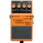 Ficha técnica e caractérísticas do produto Pedal Distorção para Guitarra DS-2 Turbo Distortion - Boss
