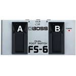 Ficha técnica e caractérísticas do produto Pedal Dual Footswitch 2 em 1 Fs6 - Boss