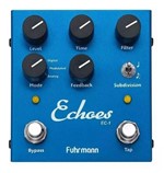 Ficha técnica e caractérísticas do produto Pedal Echoes Tap Delay Fuhrmann Guitarra Violão Ec01