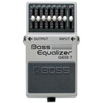 Pedal Efeito Contra Baixo Geb7 Bass Equalizer Boss Roland