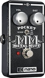 Ficha técnica e caractérísticas do produto Pedal Electro-Harmonix Pocket Metal Muff Distortion With Mid Scoop- NPOCKETMMUFF