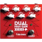 Ficha técnica e caractérísticas do produto Pedal Fuhrmann HG02 Dual High Gain Distortion