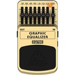 Ficha técnica e caractérísticas do produto Pedal Guitarra Behringer EQ700 Equalizador Gráfico - PD0359