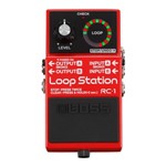 Pedal Guitarra Boss Loop Station Rc 1 - Vermelho