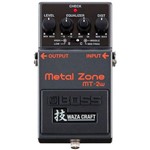 Ficha técnica e caractérísticas do produto Pedal Guitarra Boss Metal Zone MT-2W Waza Craft Japan