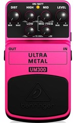 Ficha técnica e caractérísticas do produto Pedal Guitarra Efeito Distorção Heavy Metal Behringer UM300