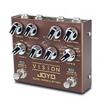 Ficha técnica e caractérísticas do produto Pedal Guitarra Joyo Multi Modulação Chorus Flanger Phaser Tremolo - Vision