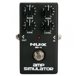 Ficha técnica e caractérísticas do produto Pedal Guitarra Nux Amp Simulator as 4 Distorção