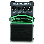Ficha técnica e caractérísticas do produto Pedal Guitarra Rocktron Reaction Digital Delay Preto e Verde