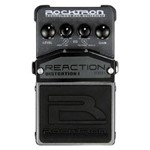 Ficha técnica e caractérísticas do produto Pedal Guitarra Rocktron Reaction Distortion I Preto e Prata