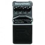 Ficha técnica e caractérísticas do produto Pedal Guitarra Rocktron Reaction Distortion II Preto e Prata