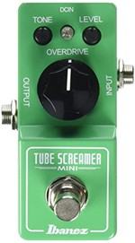 Ficha técnica e caractérísticas do produto Pedal Ibanez Tube Screamer Ts Mini C/Nf e Gtia Ts9 Ts808 Dx