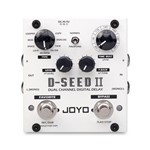 Ficha técnica e caractérísticas do produto Pedal Joyo D-Seed 2 Dual Channel Digital Delay com Looper