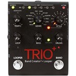 Pedal Loop Digitech Trio Plus Band Creator + Looper com Fonte