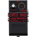 Ficha técnica e caractérísticas do produto Pedal Loop Station para Guitarra RC-1 BK - Boss