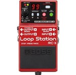 Ficha técnica e caractérísticas do produto Pedal Loop Station para Guitarra RC-3 - Boss